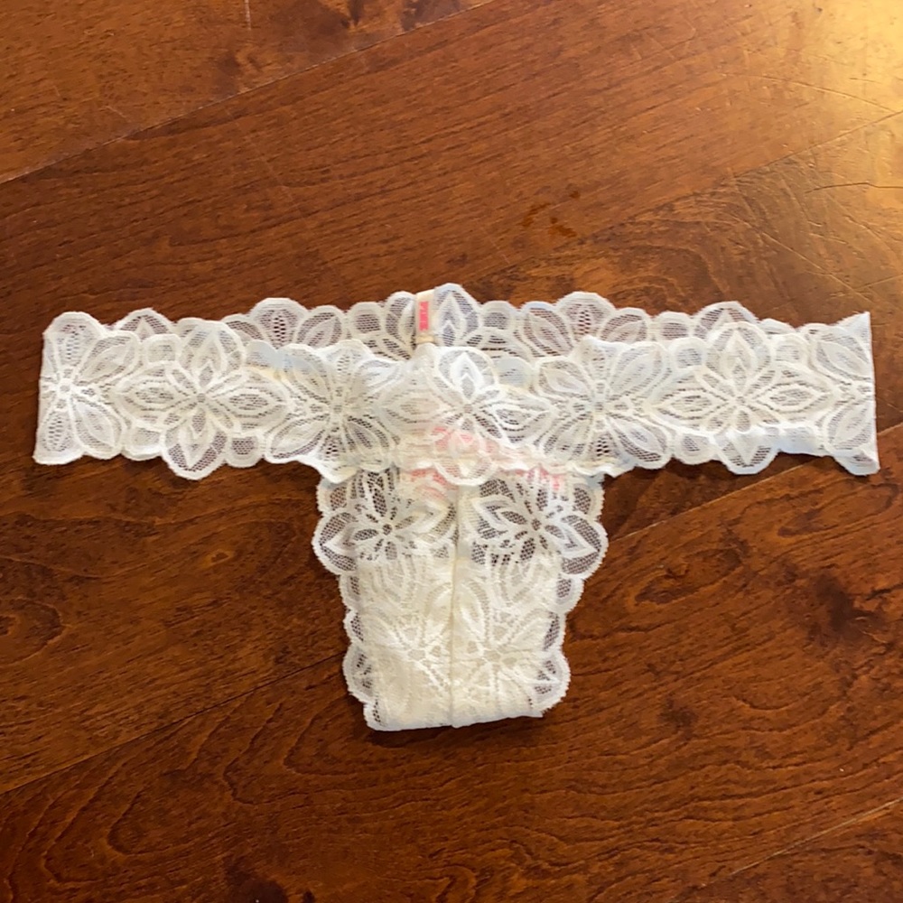 Victoria’s Secret PINK Lace Thong